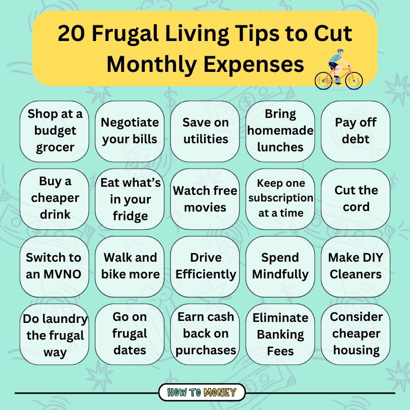 creative ideas for frugal living