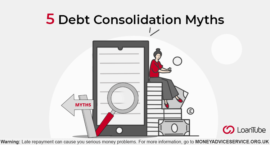myths about debt consolidation debunked